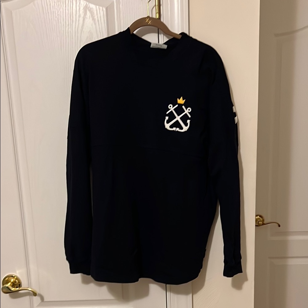 Stay Wavy Black Long Sleeve Shirt